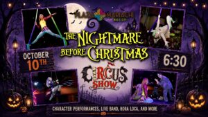 FREE Nightmare Before Christmas Circus Show