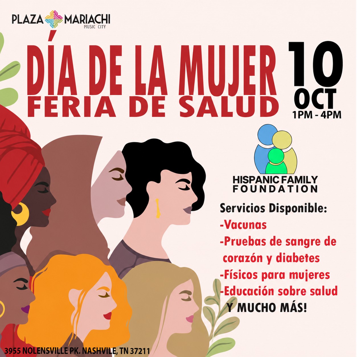 Women's Health Fair with Hispanic Family Foundation