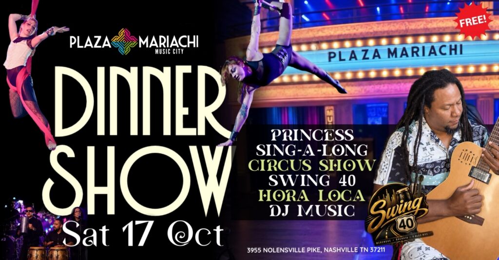 FREE Dinner Show – Swing 40, Circus Show, Hora Loca & More!