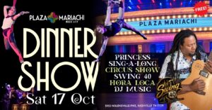 FREE Dinner Show – Swing 40, Circus Show, Hora Loca & More!
