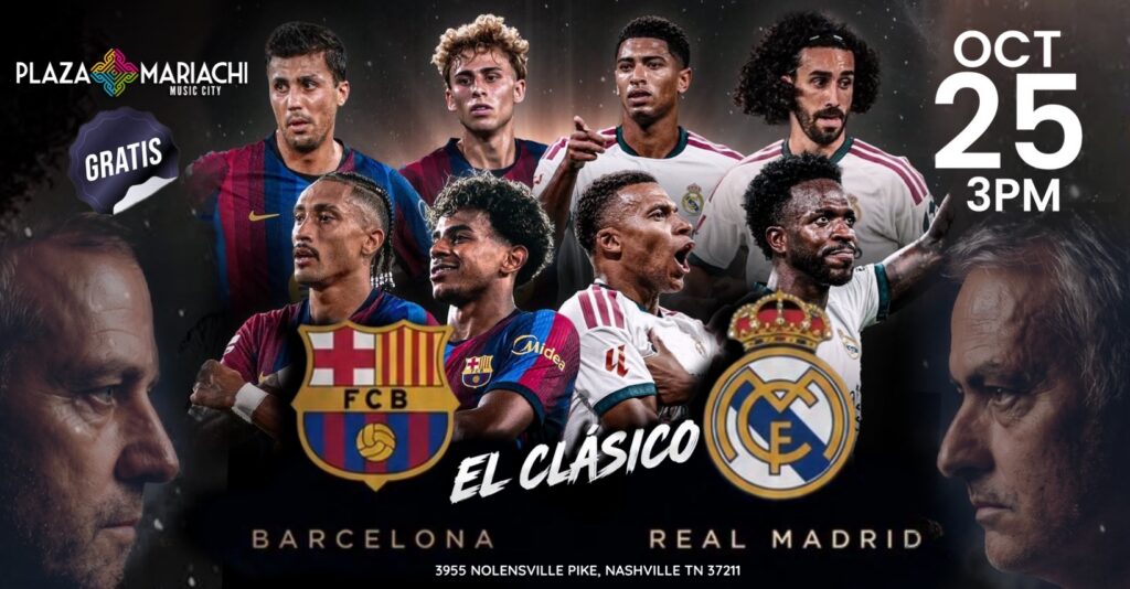 Barcelona vs Real Madrid Watch Party